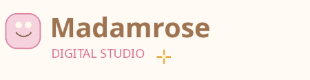 โลโก้ Madamrose Digital Studio